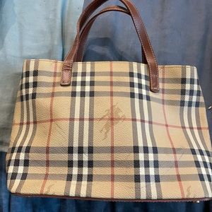 Burberry tote from London 2001